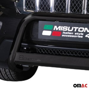 Jeep Grand Cherokee Bull Bar - Omac - Steel 1Pc - Black - '11-'14